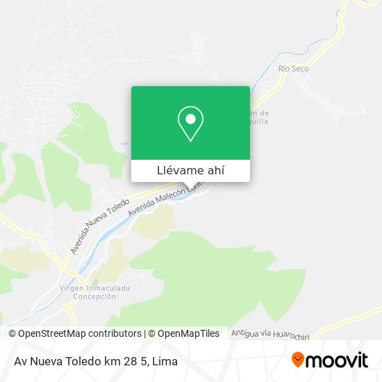 Mapa de Av  Nueva Toledo km 28 5