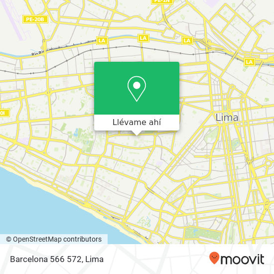 Mapa de Barcelona 566   572