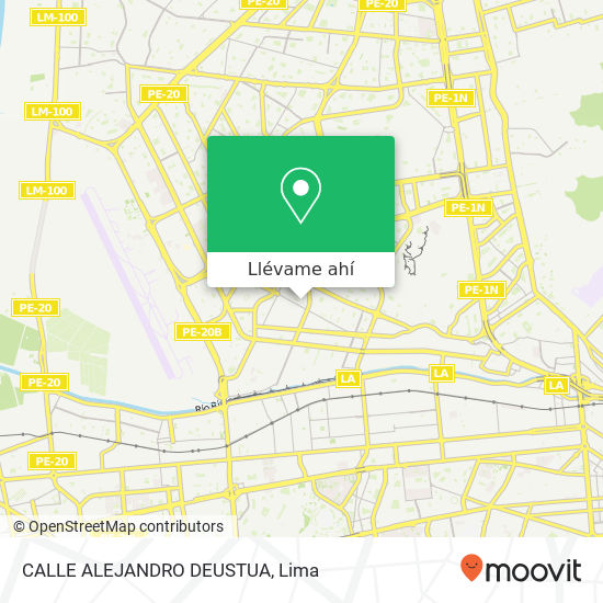 Mapa de CALLE ALEJANDRO DEUSTUA