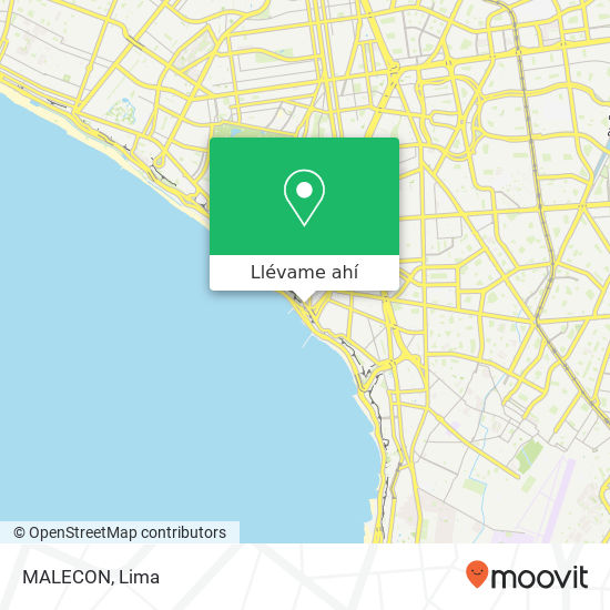 Mapa de MALECON