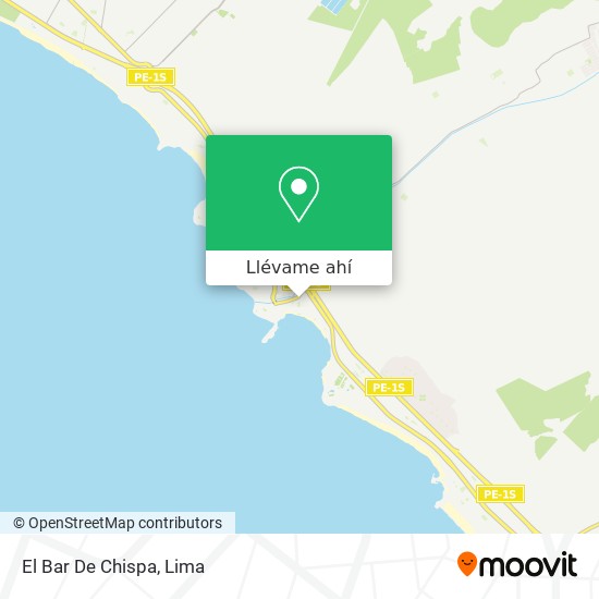 Mapa de El Bar De Chispa