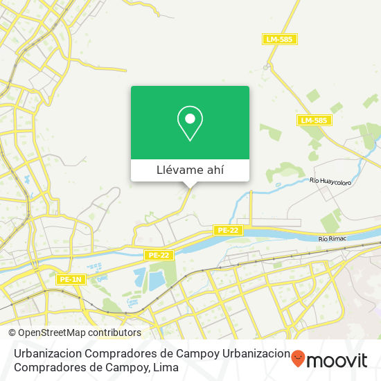 Mapa de Urbanizacion Compradores de Campoy Urbanizacion Compradores de Campoy