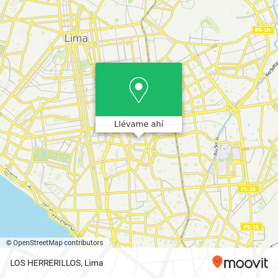 Mapa de LOS HERRERILLOS
