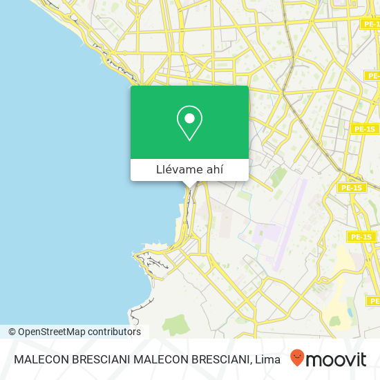 Mapa de MALECON BRESCIANI MALECON BRESCIANI