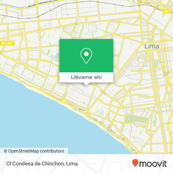Mapa de Cl  Condesa de Chinchon