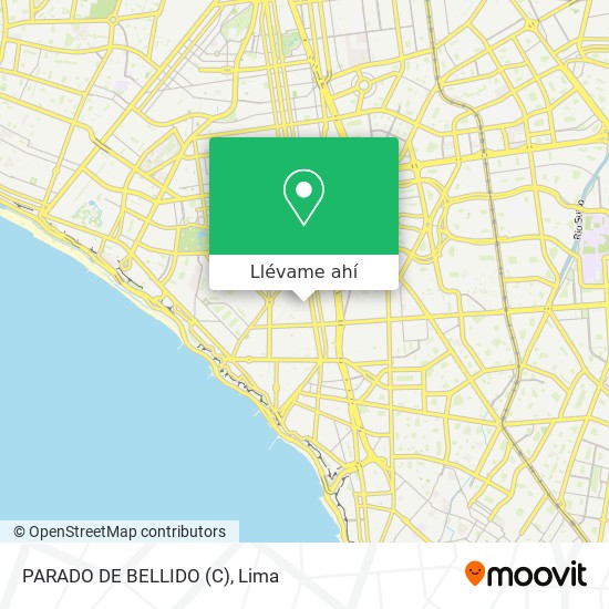 Mapa de PARADO DE BELLIDO (C)