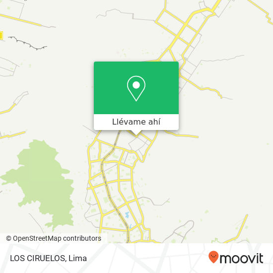 Mapa de LOS CIRUELOS