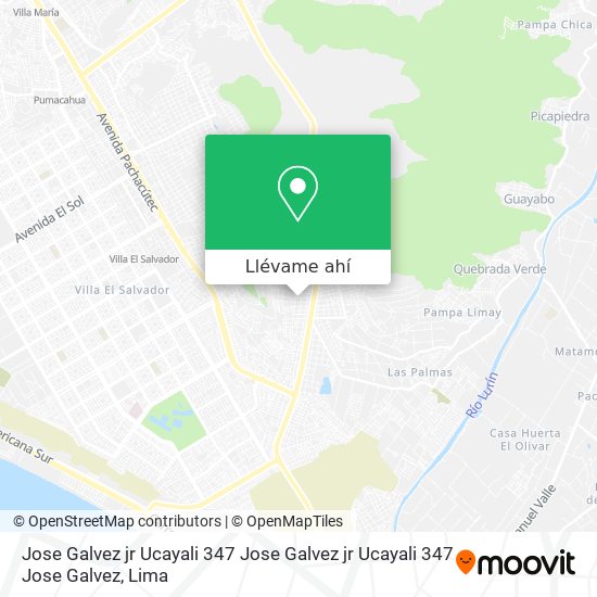 Mapa de Jose Galvez  jr  Ucayali 347   Jose Galvez jr  Ucayali 347   Jose Galvez