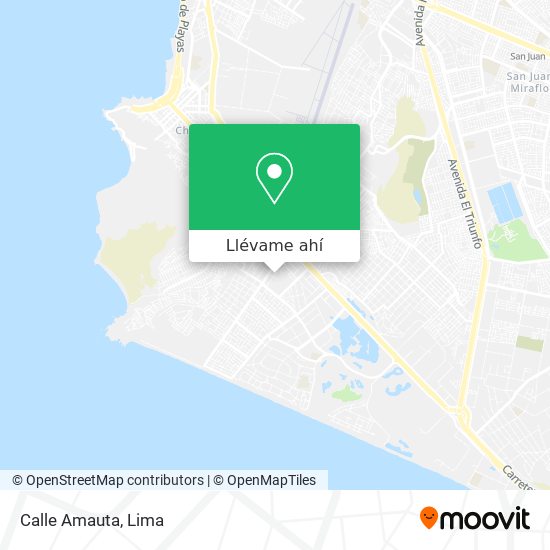 Mapa de Calle Amauta