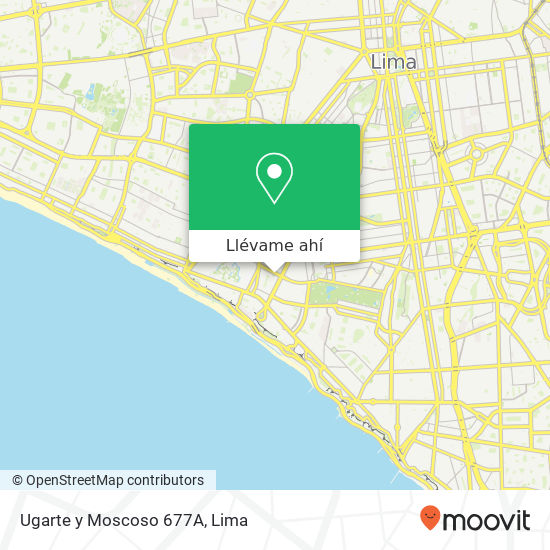 Mapa de Ugarte y Moscoso 677A