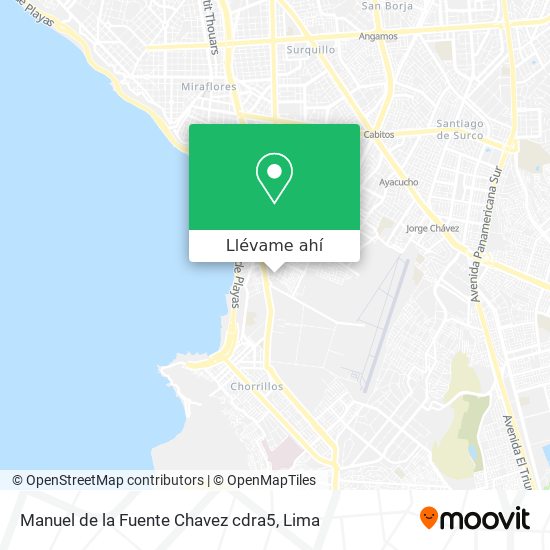 Mapa de Manuel de la Fuente Chavez cdra5