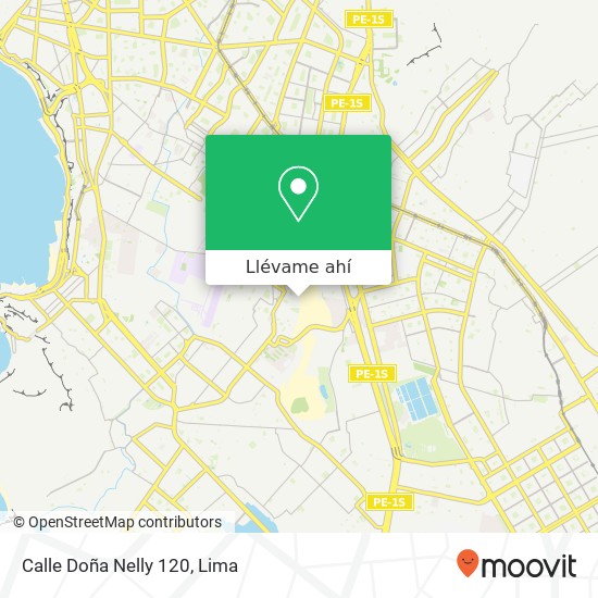 Mapa de Calle Doña Nelly 120