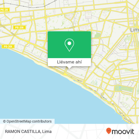 Mapa de RAMON CASTILLA