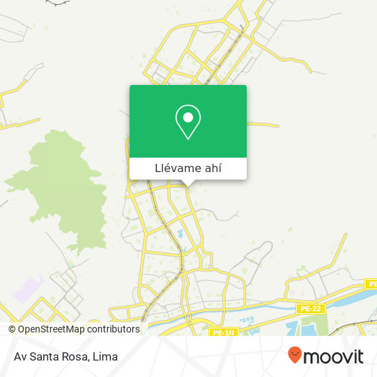Mapa de Av  Santa Rosa