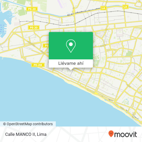 Mapa de Calle MANCO II