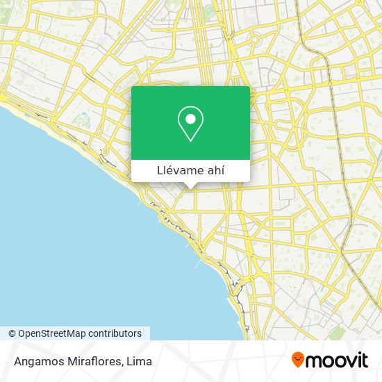 Mapa de Angamos  Miraflores