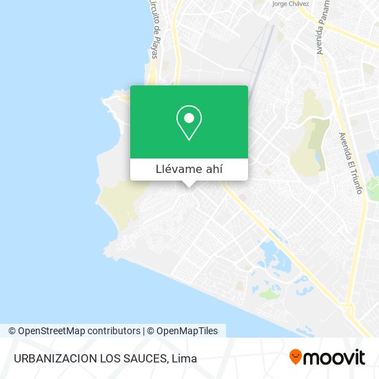 Mapa de URBANIZACION LOS SAUCES