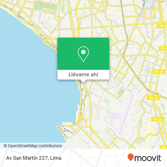 Mapa de Av  San Martin 227