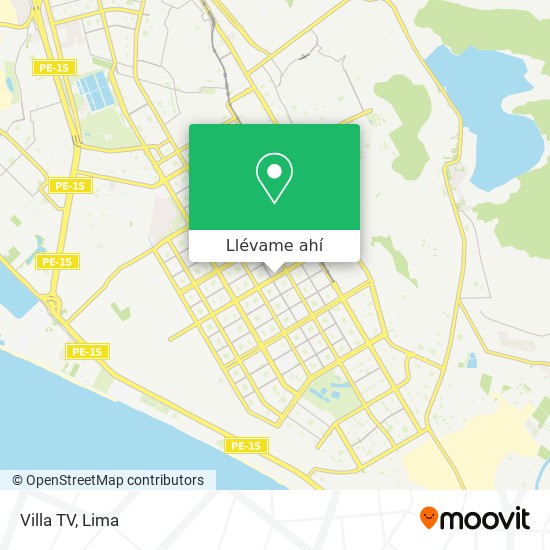 Mapa de Villa TV