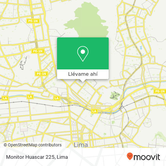 Mapa de Monitor Huascar 225