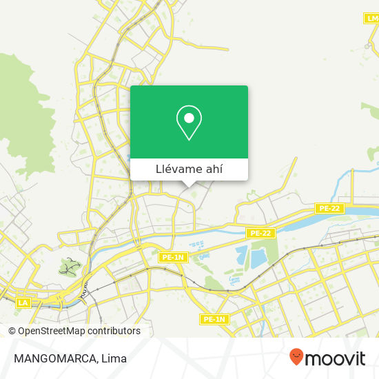 Mapa de MANGOMARCA