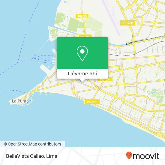 Mapa de BellaVista  Callao