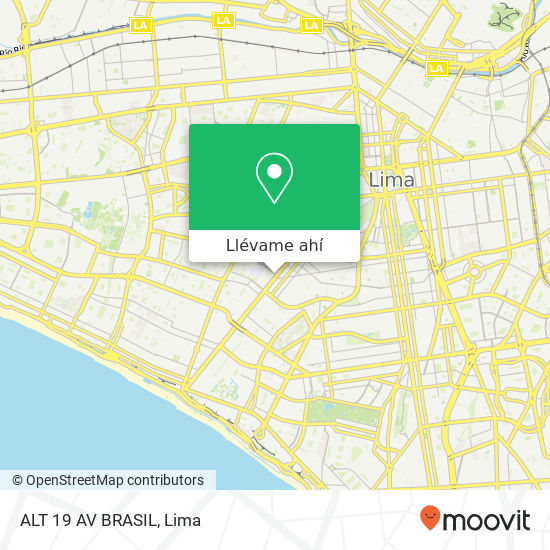 Mapa de ALT 19 AV  BRASIL