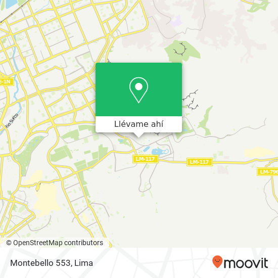Mapa de Montebello 553
