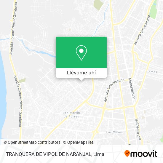 Mapa de TRANQUERA DE VIPOL DE NARANJAL