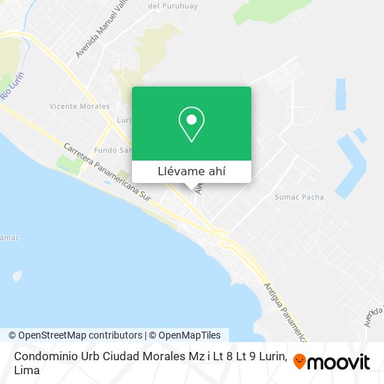 Mapa de Condominio   Urb  Ciudad Morales Mz i Lt 8 Lt 9   Lurin