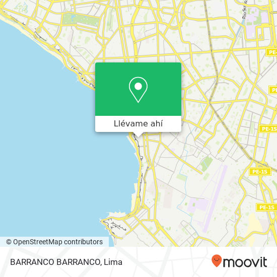 Mapa de BARRANCO  BARRANCO