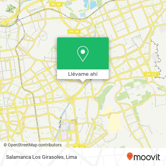 Mapa de Salamanca  Los Girasoles