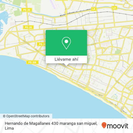 Mapa de Hernando de Magallanes 430 maranga san miguel