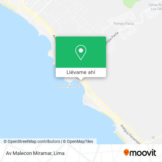 Mapa de Av  Malecon Miramar