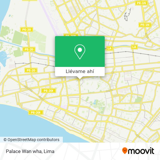 Mapa de Palace Wan wha