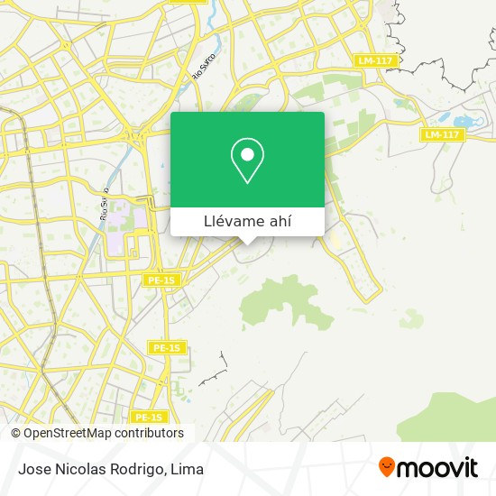Mapa de Jose Nicolas Rodrigo