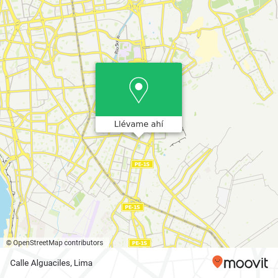 Mapa de Calle Alguaciles