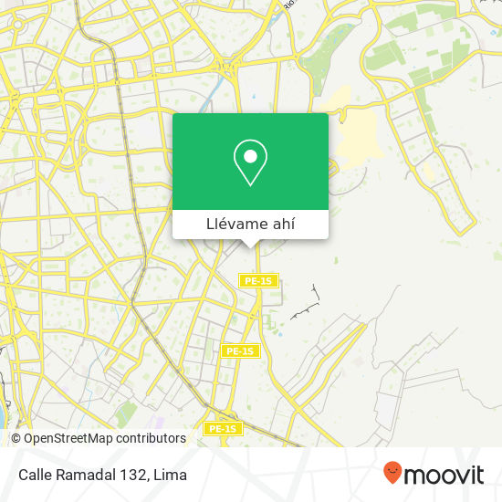 Mapa de Calle Ramadal 132