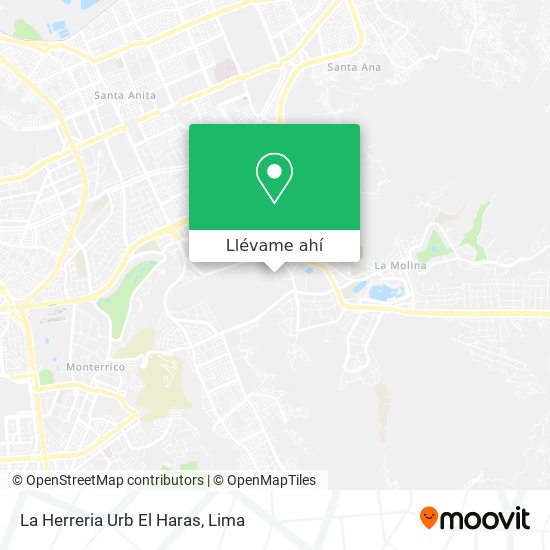 Mapa de La Herreria Urb  El Haras