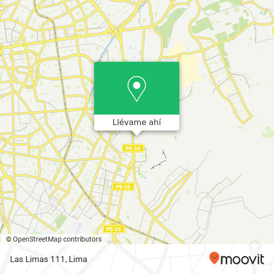 Mapa de Las Limas  111
