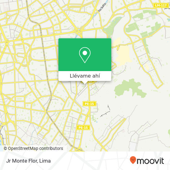 Mapa de Jr Monte Flor