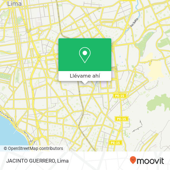 Mapa de JACINTO GUERRERO