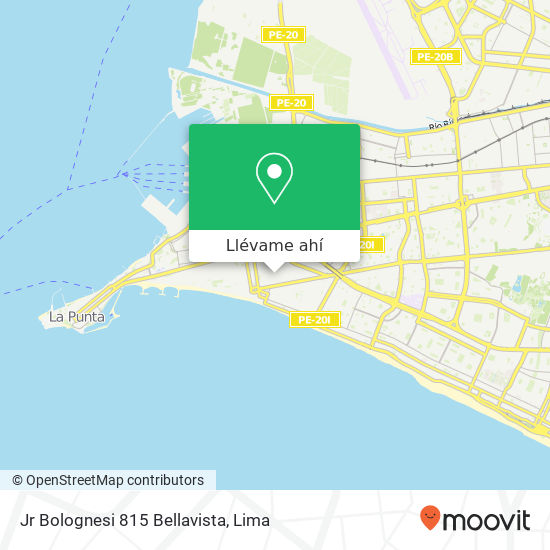 Mapa de Jr Bolognesi   815 Bellavista