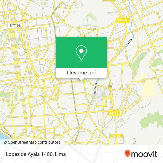 Mapa de Lopez de Ayala 1400