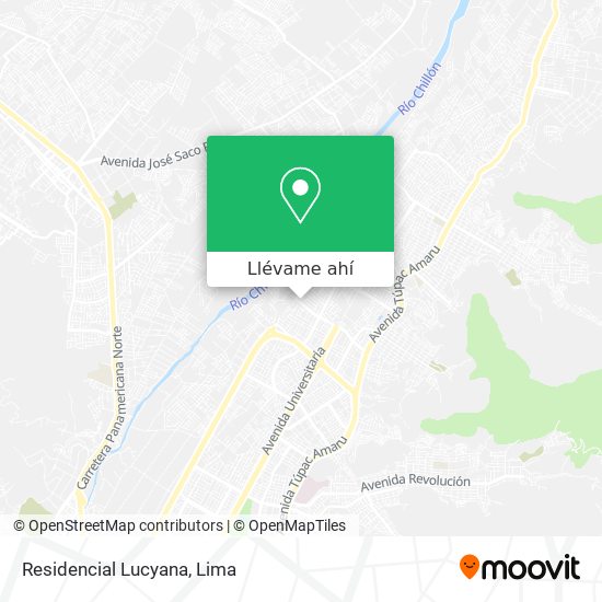 Mapa de Residencial Lucyana