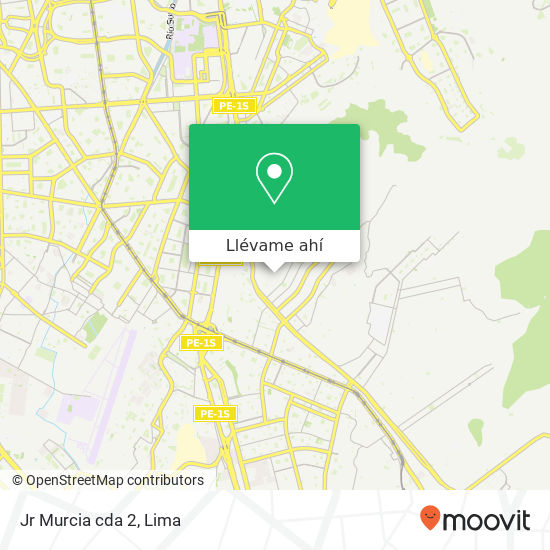 Mapa de Jr  Murcia cda 2