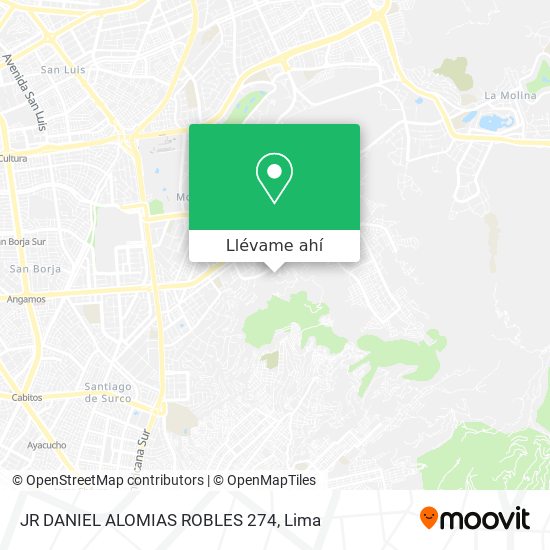 Mapa de JR  DANIEL ALOMIAS ROBLES 274