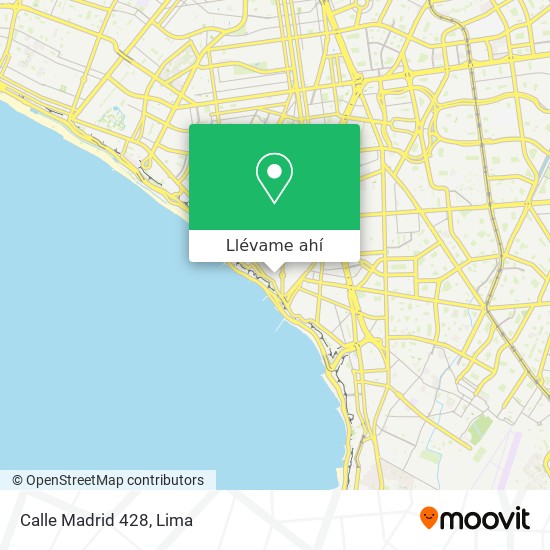 Mapa de Calle Madrid 428