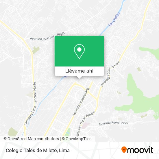 Mapa de Colegio Tales de Mileto