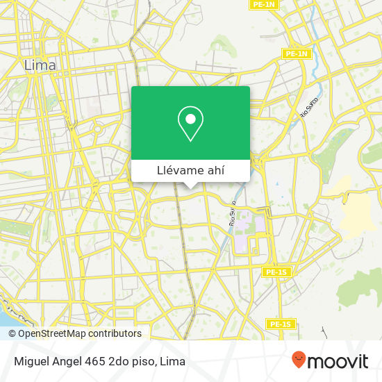 Mapa de Miguel Angel 465   2do  piso